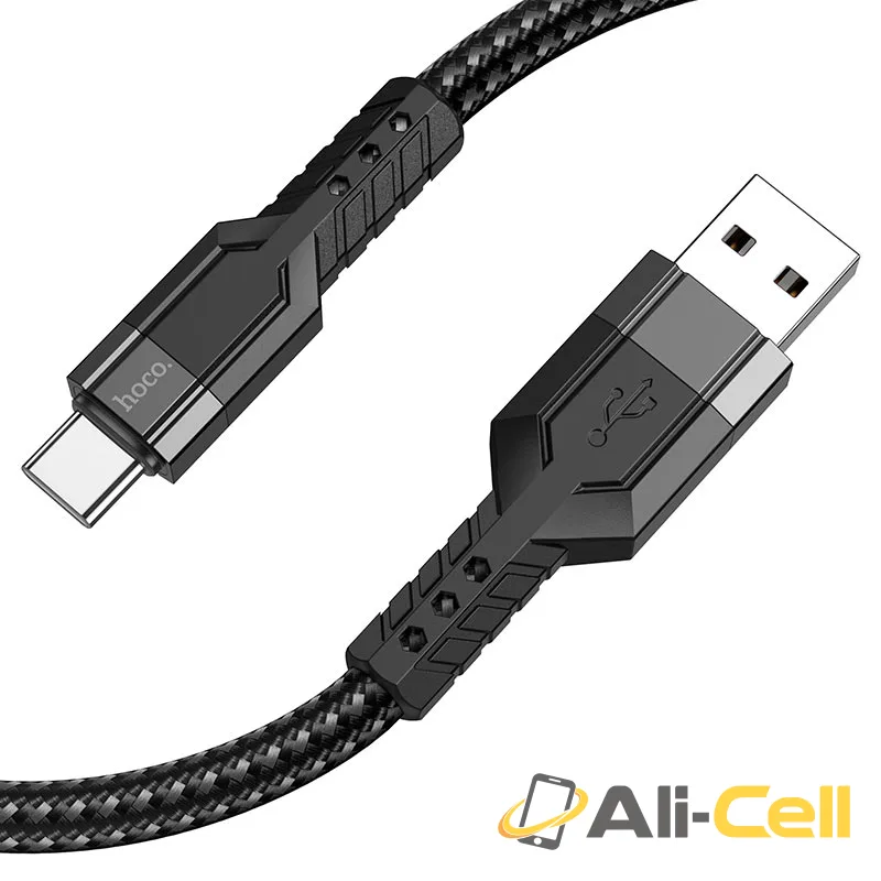 Cable USB to Type-C “U110” charging data sync (U110 Usb Tc Blue, 1.2m) — 2