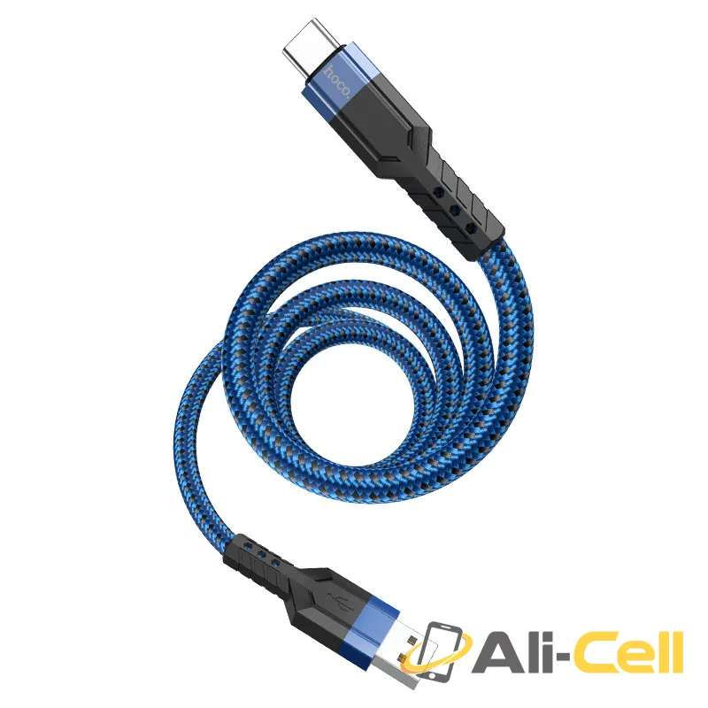 Cable USB to Type-C “U110” charging data sync (U110 Usb Tc Black, 1.2m) — 3