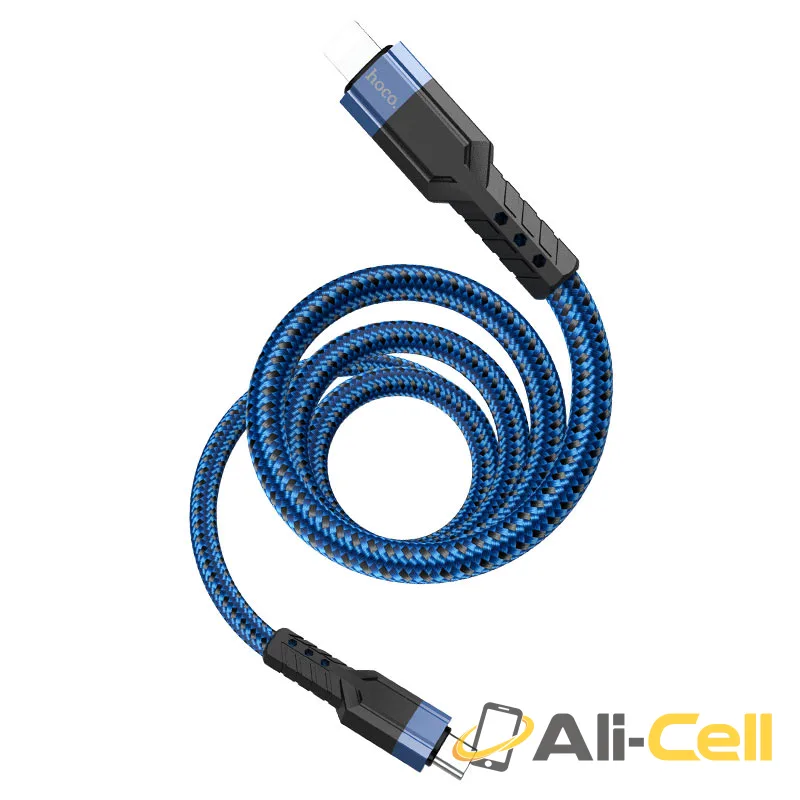 Cable Type-C to Lightning “U110” PD charging data sync (U110 Pd Tc Ltn Blue, 1.2m) — 3