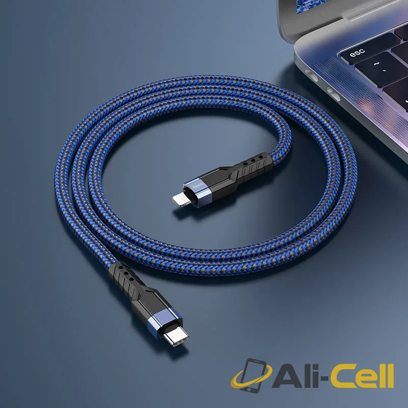 Cable Type-C to Lightning “U110” PD charging data sync (U110 Pd Tc Ltn Black, 1.2m) — 6