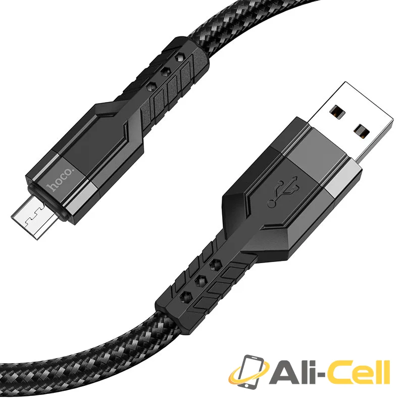 Cable USB to Micro-USB “U110” charging data sync (U110 Usb Musb Blue, 1.2m) — 2