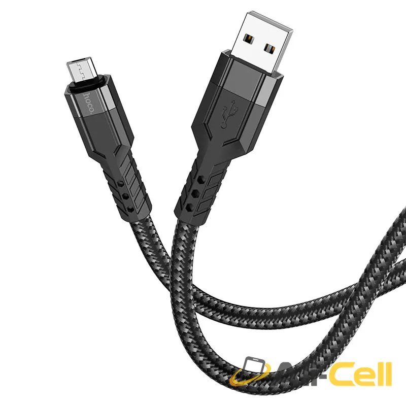 Cable USB to Micro-USB “U110” charging data sync (U110 Usb Musb Black, 1.2m)