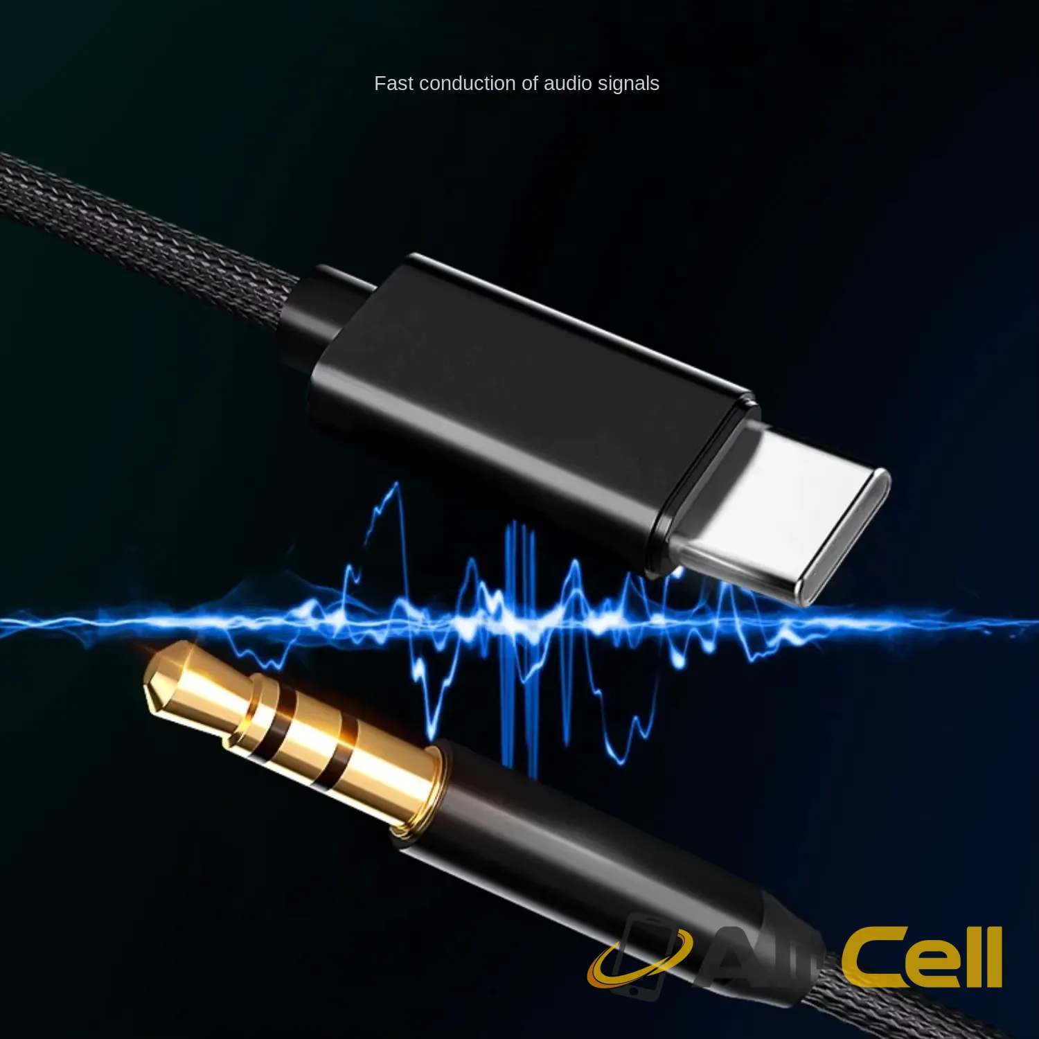 USB-C to 3.5mm Audio AUX Cable — 6