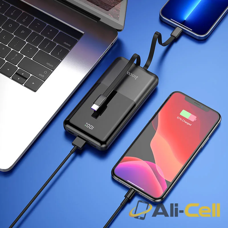 Power bank “Q9 Pro Shell” 22.5W + PD20W 10000mAh (Q9 Pro Black) — 6