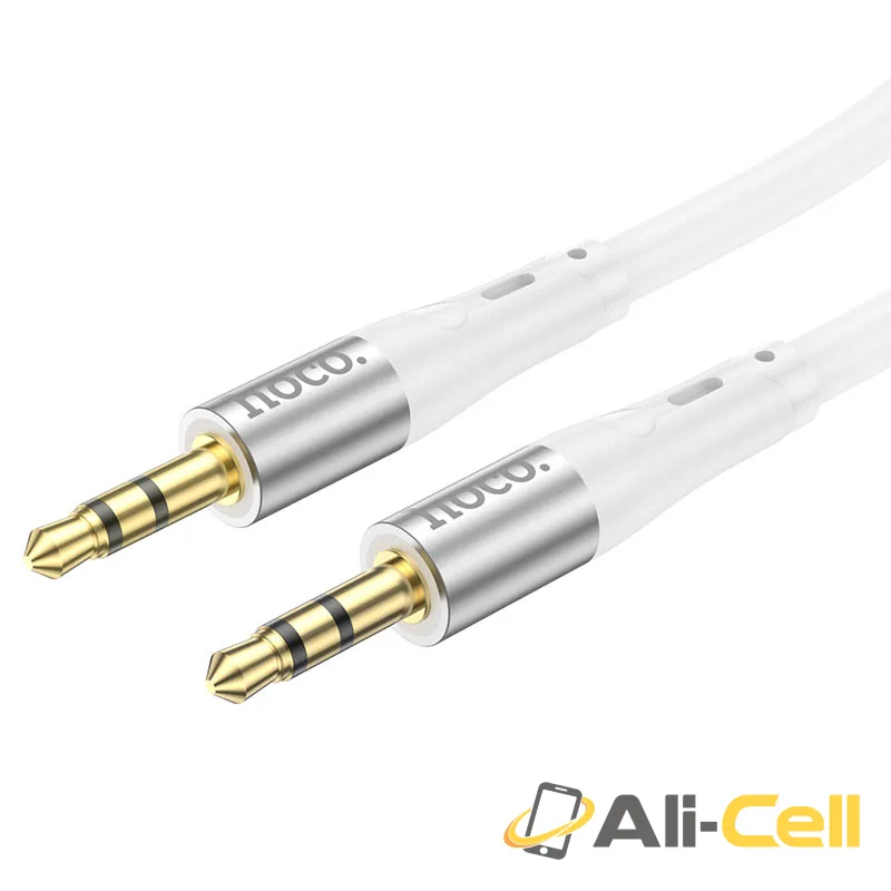 Cable 3.5mm to 3.5mm “UPA22” audio AUX (Upa22 Jack Jack White, 1.0m)