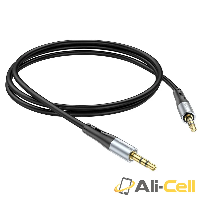 Cable 3.5mm to 3.5mm “UPA22” audio AUX (Upa22 Jack Jack Black, 1.0m) — 3