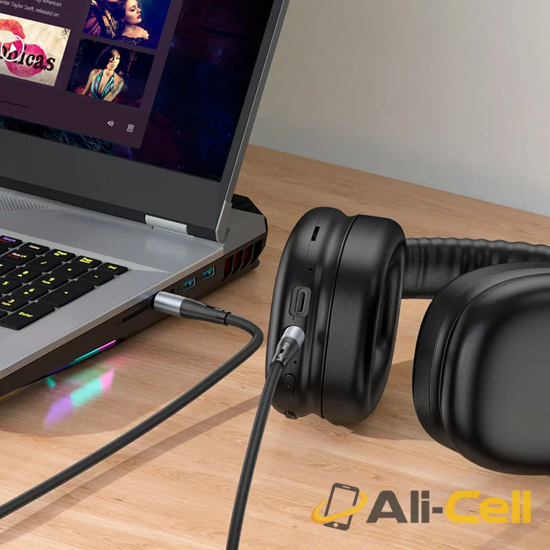 Cable 3.5mm to 3.5mm “UPA22” audio AUX (Upa22 Jack Jack Black, 1.0m) — 6