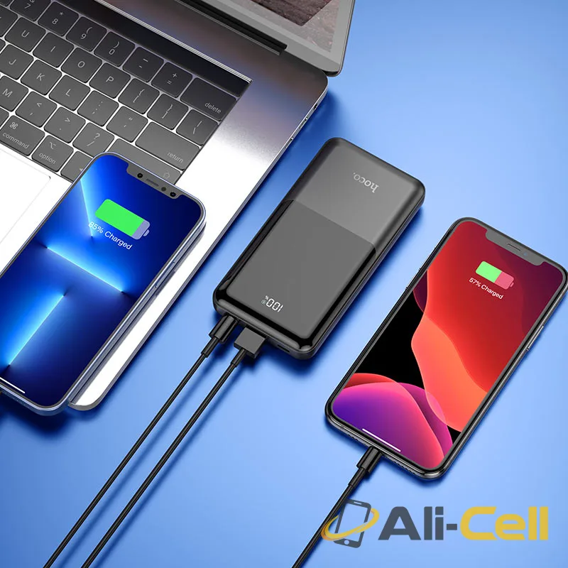 Power bank “Q9 Shell” PD20W + QC3.0 10000mAh (Q9 Black) — 6