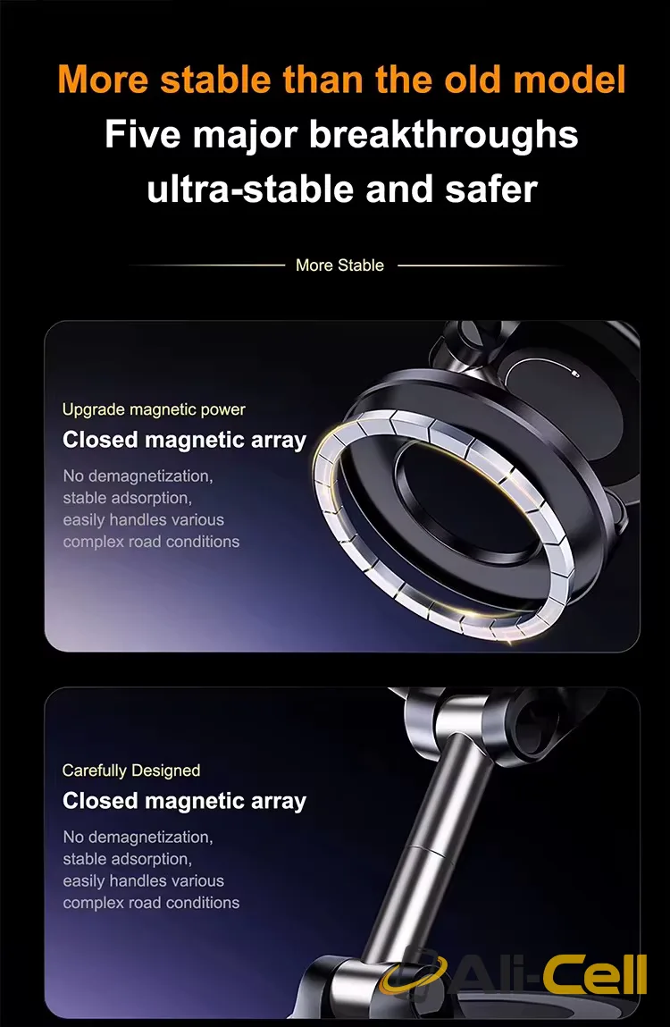 Universal Vacuum Magnet Phone Holder — 3