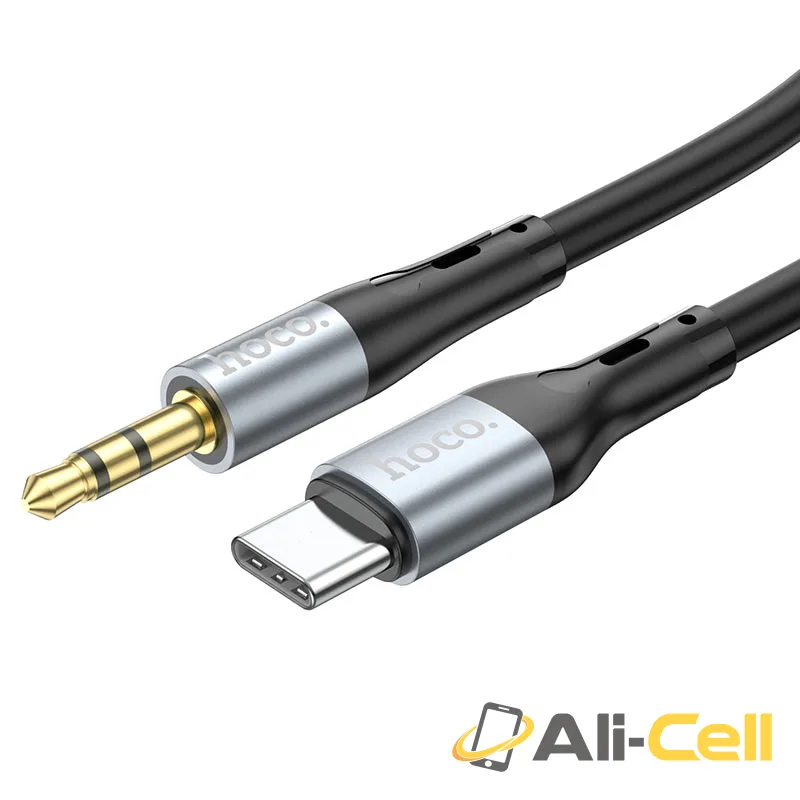 Cable 3.5mm to Type-C “UPA22” audio conversion (Upa22 Tc Jack Black, 1.0m)