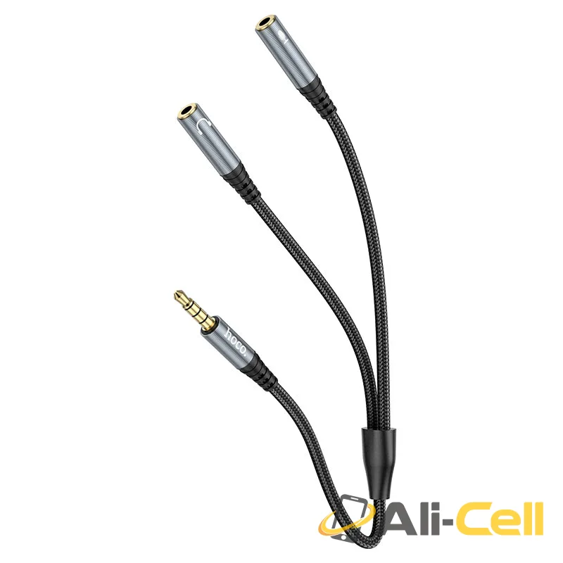 Cable audio adapter “UPA21” 3.5mm male to 2*3.5mm female (Upa21 Jack Male 2x Female Metal Gray)