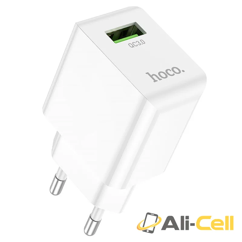 Wall charger “C98A Proton” QC3.0 EU set with cable (C98a Set Usb Musb White, Set With Micro Usb Cable) — 2