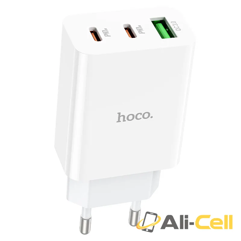 Wall charger “C99A” PD20W + QC3.0 EU set with cable (C99a White, Single)
