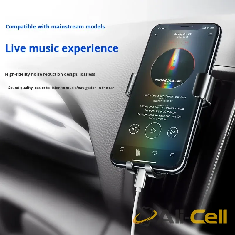 Mobile Phones 3.5mm Car Audio Adapter 4K Aux Car Audio Cable — 5