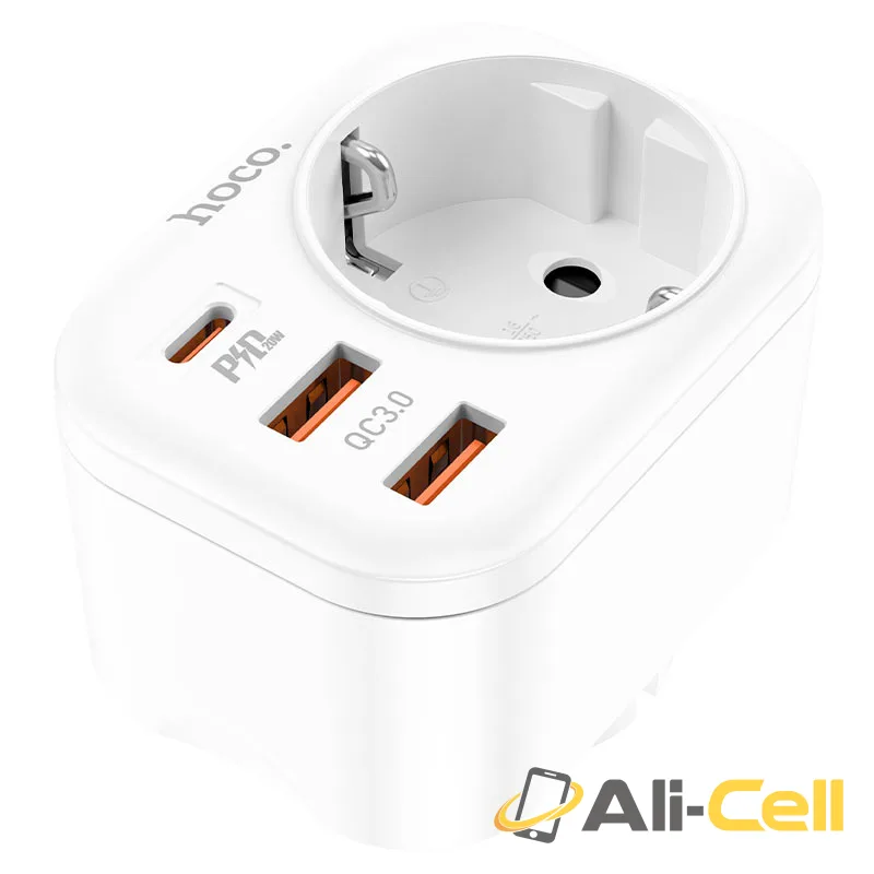 Multifunctional socket “NS3” EU / GER (Ns3 White)
