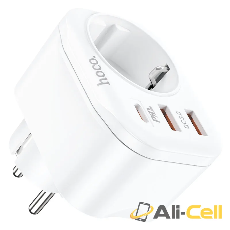 Multifunctional socket “NS3” EU / GER (Ns3 Black) — 2