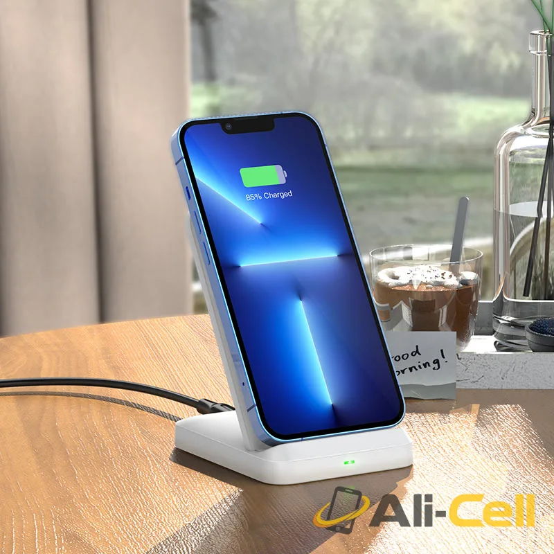 Tabletop wireless charging holder “CW38” (Cw38 Black) — 6