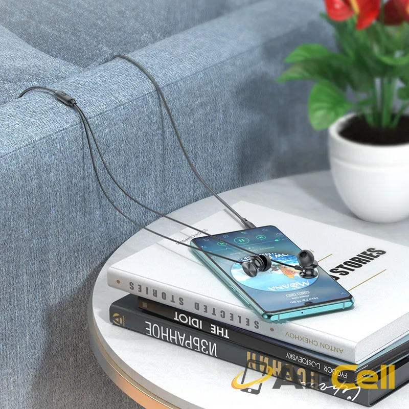 Wired earphones 3.5mm “M96 Platinum” with mic (M96 Elegant Silver) — 6