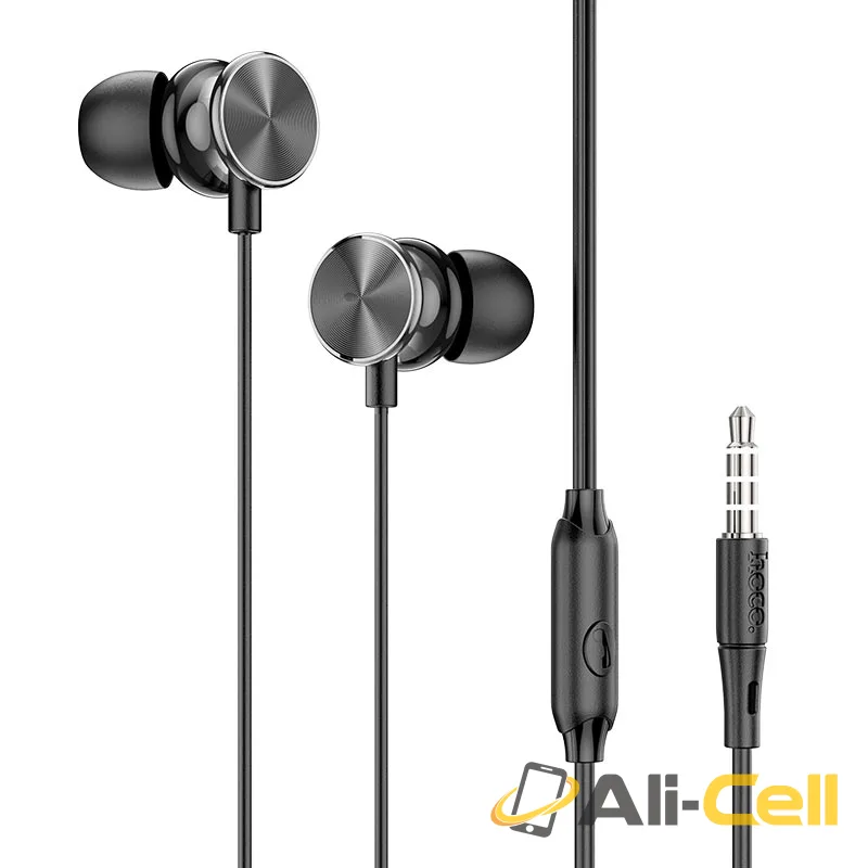 Wired earphones 3.5mm “M96 Platinum” with mic (M96 Deep Black)