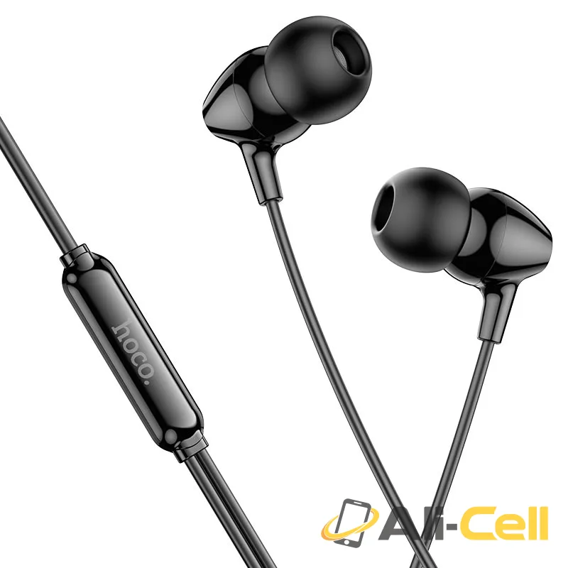 Wired earphones 3.5mm “M94” with mic (M94 Black)
