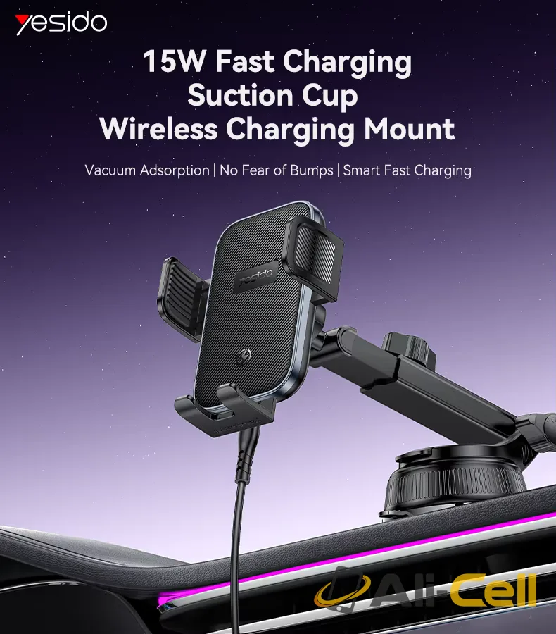 C320 15W Fast Wireless Charging Phone Holder — 12