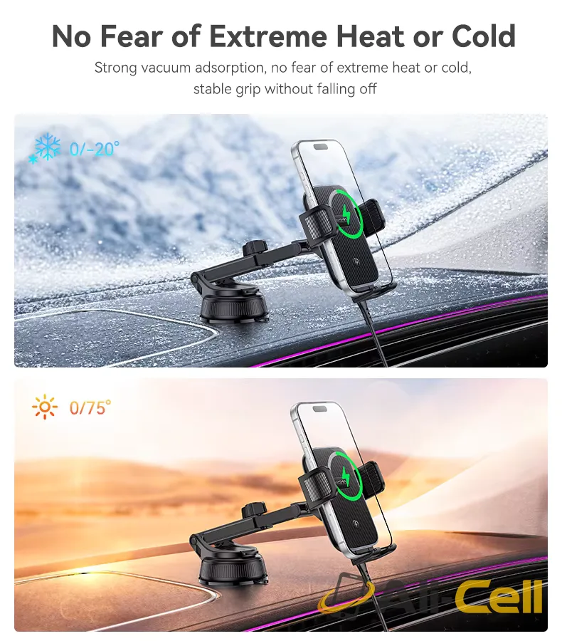 C320 15W Fast Wireless Charging Phone Holder — 6