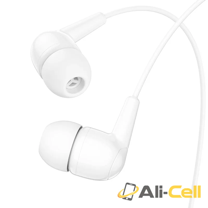Wired earphones 3.5mm “M97 Enjoy” with mic (M97 White)