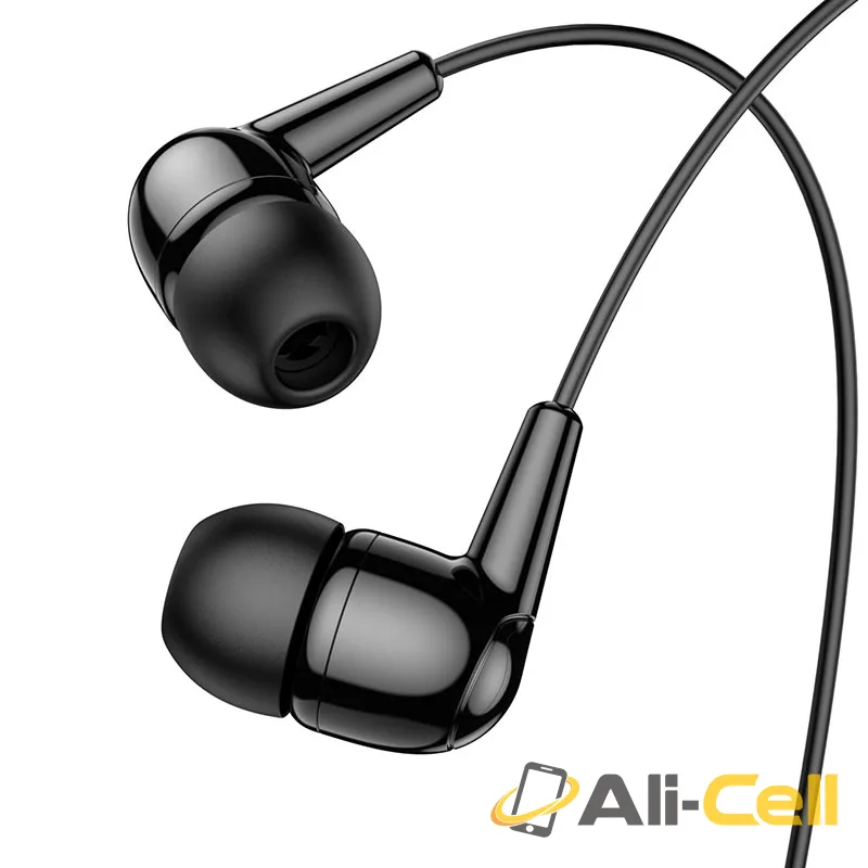 Wired earphones 3.5mm “M97 Enjoy” with mic (M97 Black)
