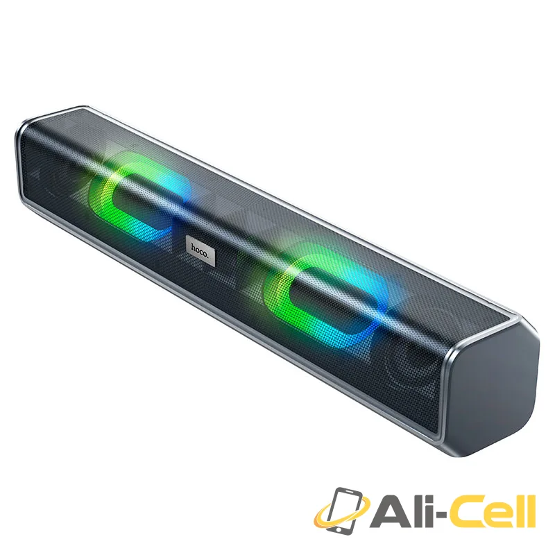Wireless speaker “BS49 Dazzling sound” desktop portable loudspeaker (Bs49 Metal Gray)