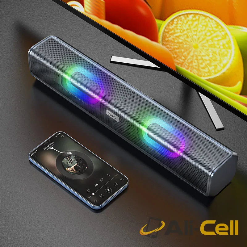 Wireless speaker “BS49 Dazzling sound” desktop portable loudspeaker (Bs49 Black) — 5