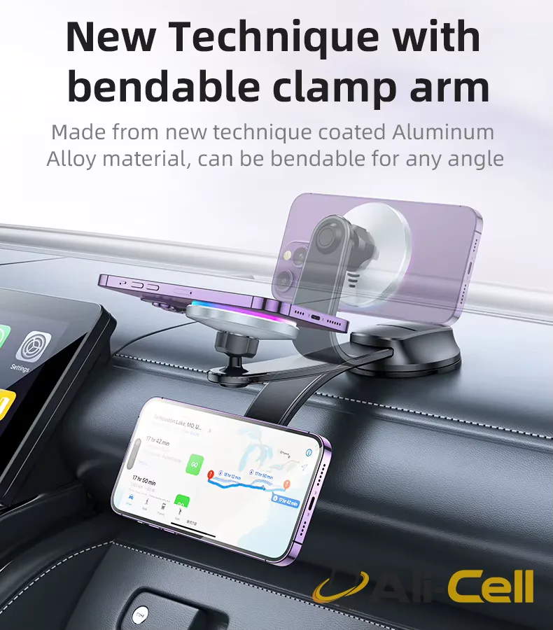 C292 15W Fast Charging Wireless Charger Phone Holder — 11