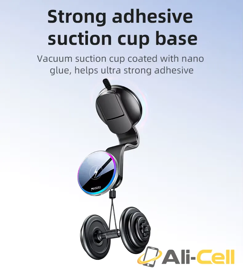 C292 15W Fast Charging Wireless Charger Phone Holder — 9