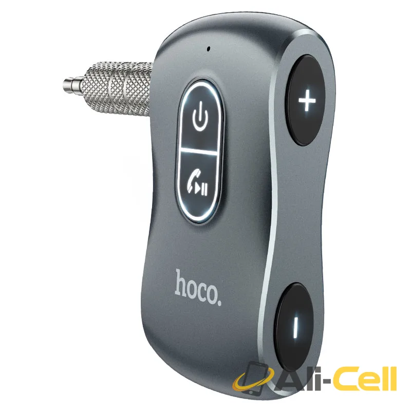 Car BT receiver “E73 Tour” 3.5mm AUX out (E73 Metal Gray) — 2
