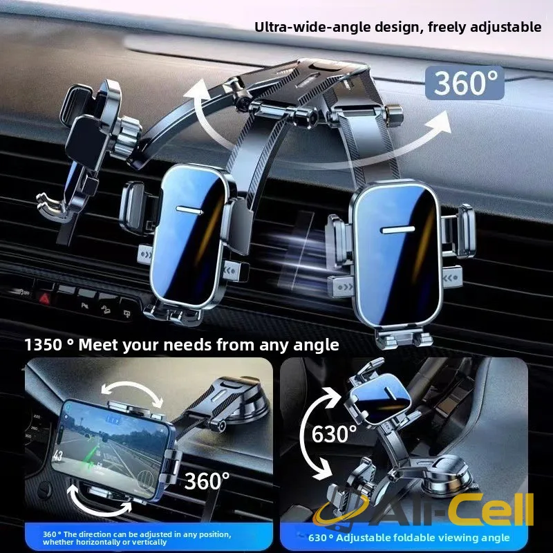 Universal Rotating Phone Holder with square pattern surface — 12