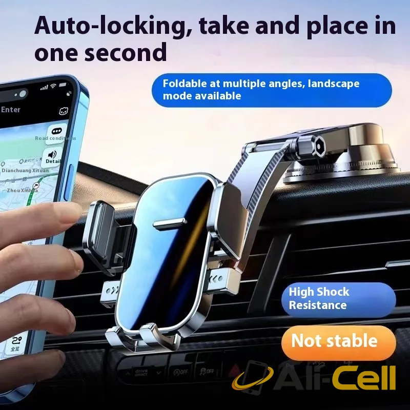 Universal Rotating Phone Holder with square pattern surface — 13