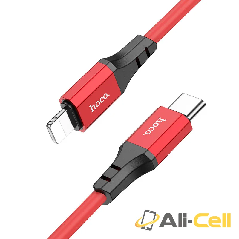 Cable Type-C to Lightning “X86 Spear” PD charging data sync (X86 Pd Tc Ltn Red, 1.0m)