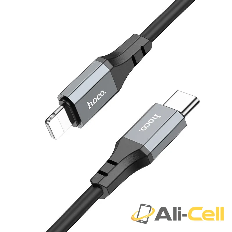 Cable Type-C to Lightning “X86 Spear” PD charging data sync (X86 Pd Tc Ltn Black, 1.0m)