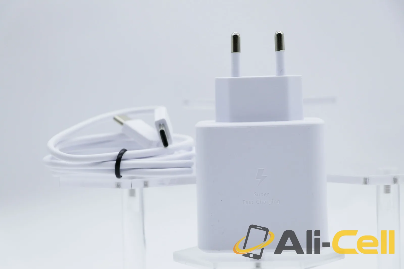 Power EU Adapter Charger Type C Cable & Fast USB Charger 45W — 3