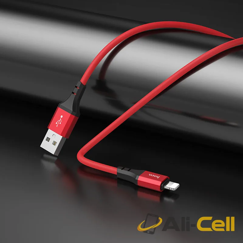 Cable USB to Lightning “X86 Spear” silicone charging data sync (X86 Usb Ltn White, 1.0m) — 5