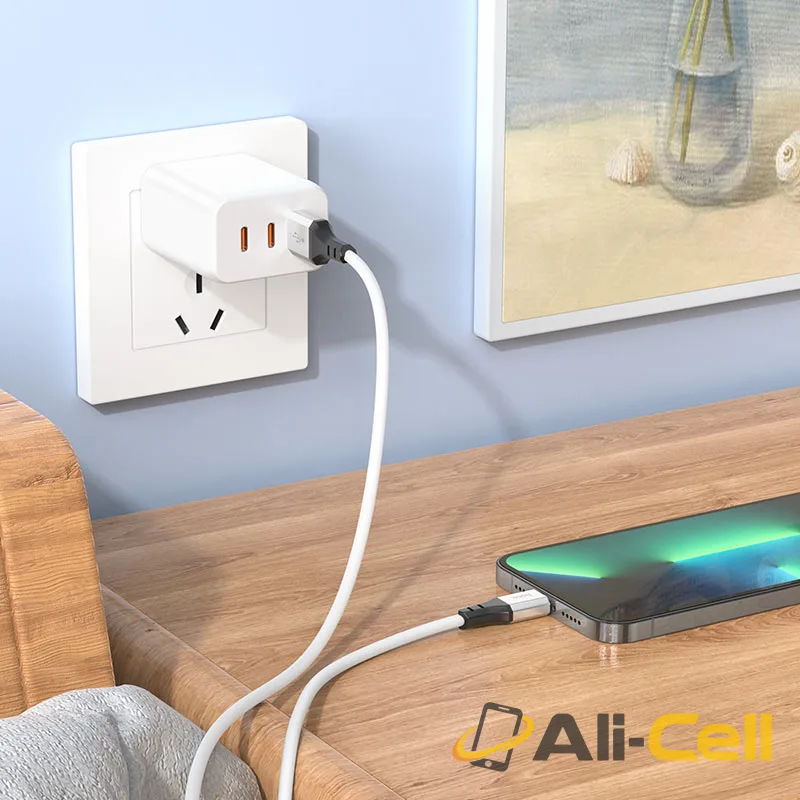 Cable USB to Lightning “X86 Spear” silicone charging data sync (X86 Usb Ltn Red, 1.0m) — 6