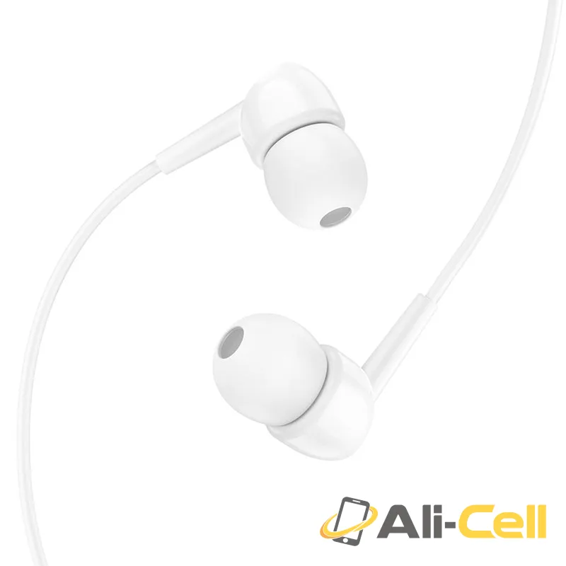 Wired earphones 3.5mm “M99 Celestial” with mic (M99 White)