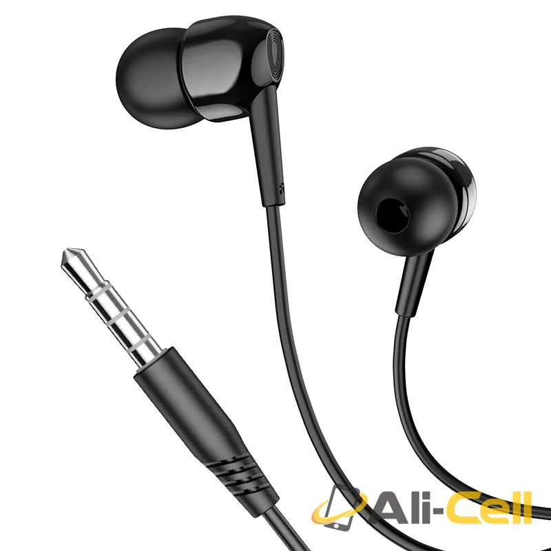 Wired earphones 3.5mm “M99 Celestial” with mic (M99 White) — 2