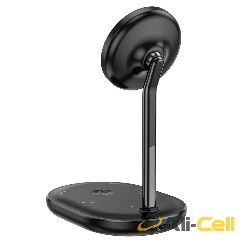 Tabletop wireless charging holder “CW40 Noble” magnetic (Cw40 White) — 4