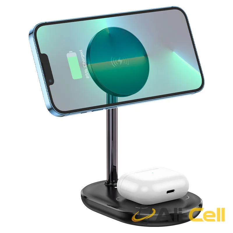 Tabletop wireless charging holder “CW40 Noble” magnetic (Cw40 Black)