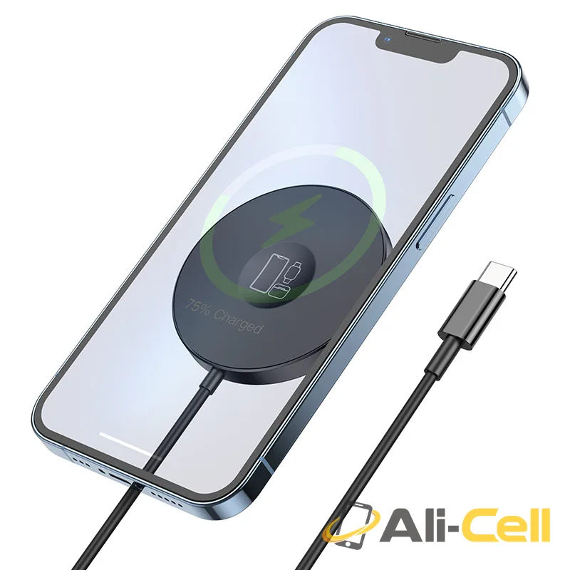 Wireless charger “CW41 Delight” 15W magnetic (Cw41 Black)