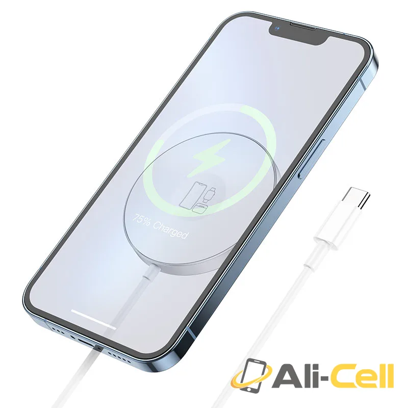 Wireless charger “CW41 Delight” 15W magnetic (Cw41 White)