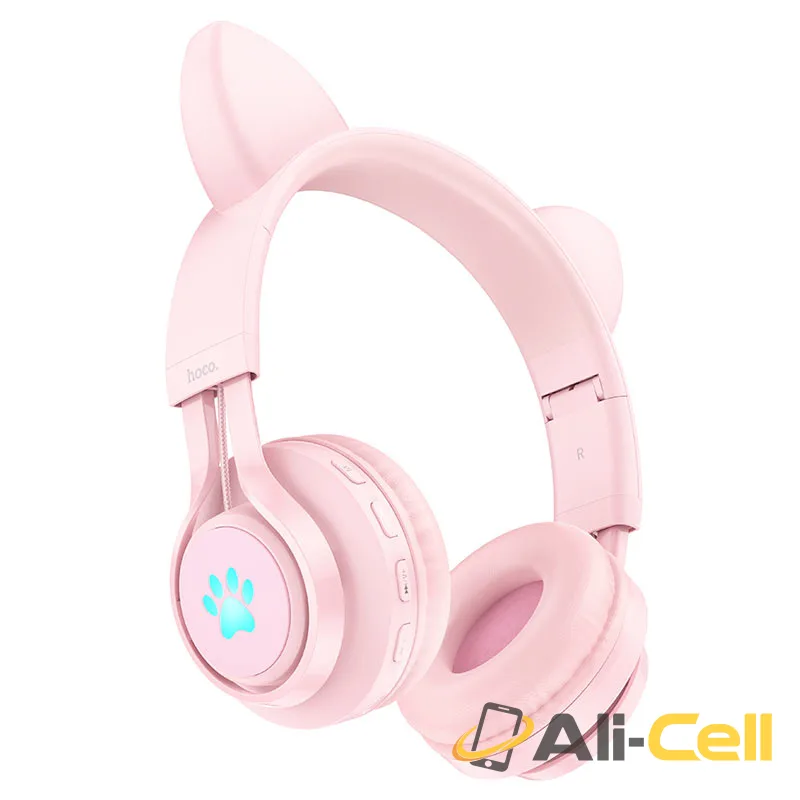 Wireless headphones “W39 Cat ear” for kids (W39 Blue) — 2