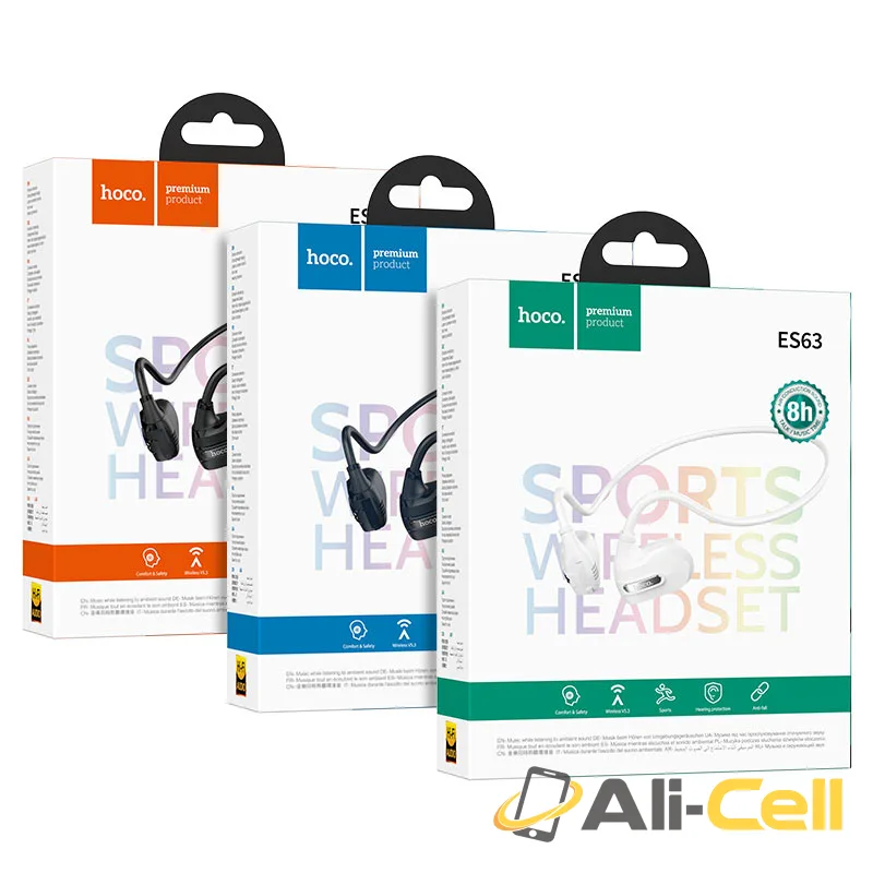 Wireless headset “ES63 Graceful” air conduction (Es63 Blue) — 7