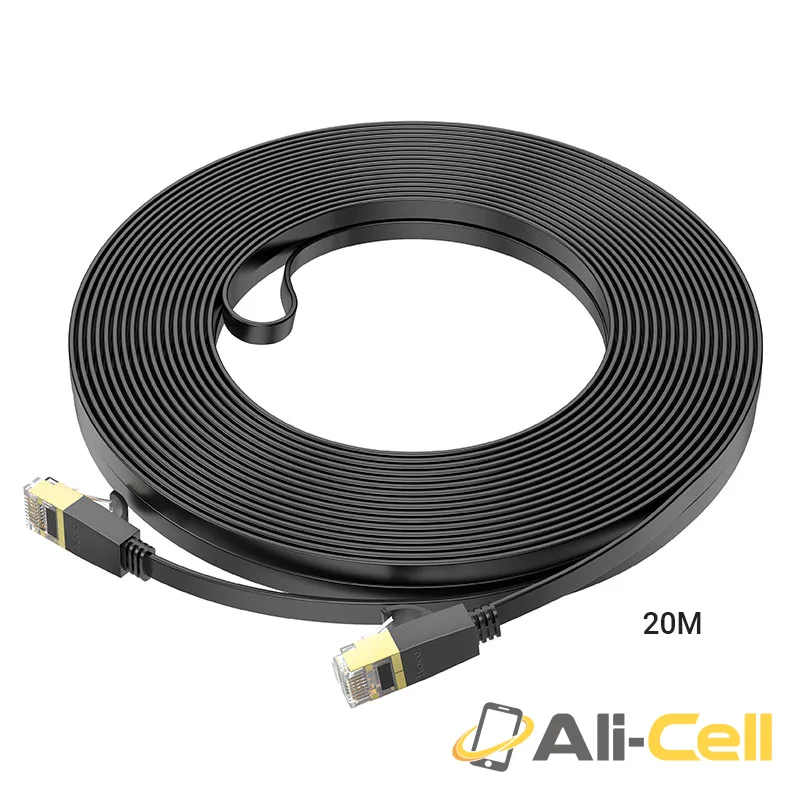 Cable gigabit ethernet cat-6 “US07 General” (Us07 Black, 3m) — 4