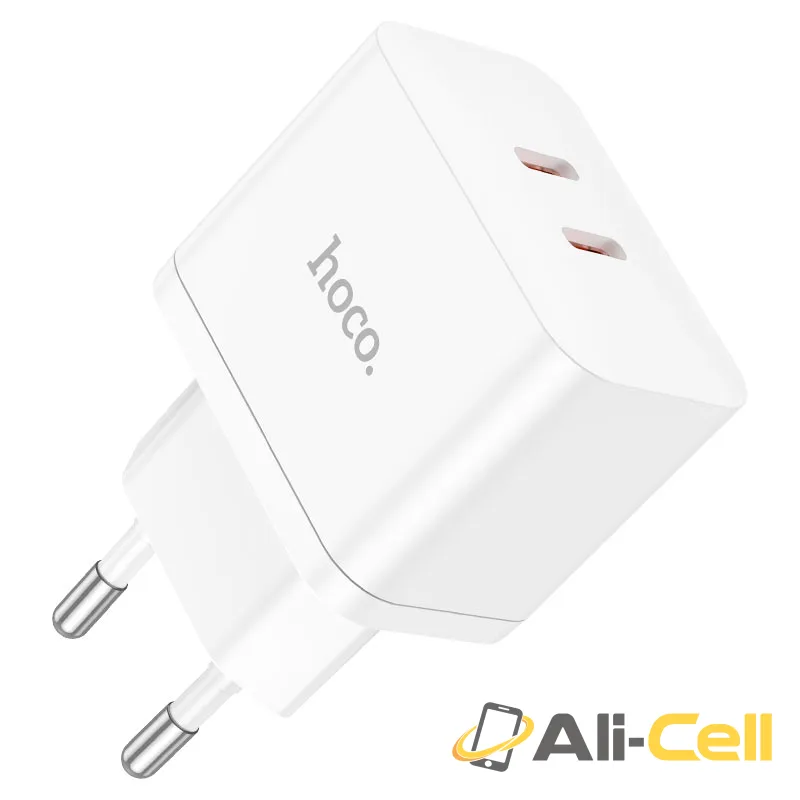 Wall charger “N29 Triumph” PD35W EU set with cable (N29 White, Single)